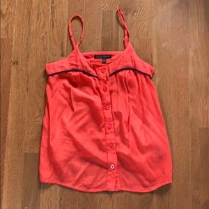 Red tank top